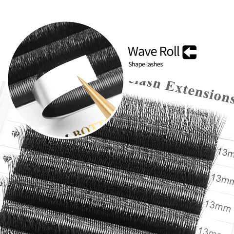 XIUSUZAKI Double Layer 5-Leaf Clover Lash Extensions