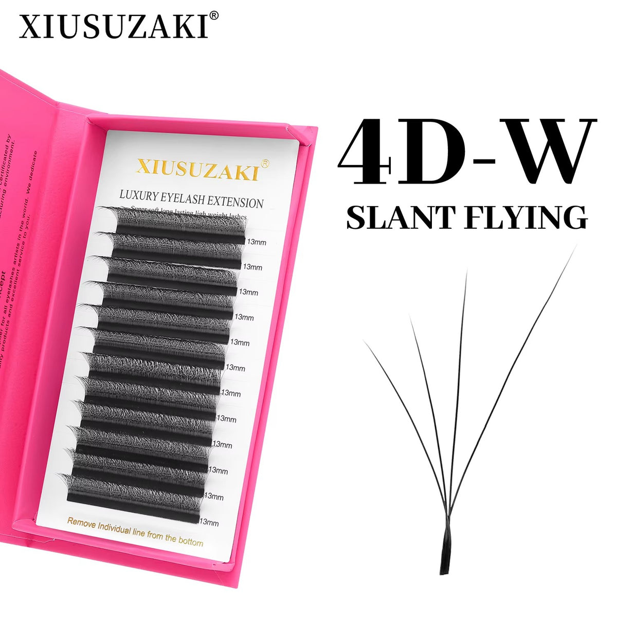 XIUSUZAKI Slanted 4-Leaf Clover Lash Extensions