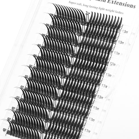 XIUSUZAKI Oblique Flying Comic Spire Volume Lashes