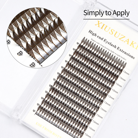 XIUSUZAKI Brown Comic Spire Volume Lashes