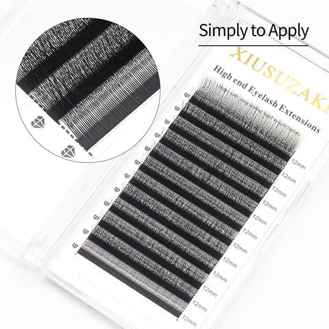 XIUSUZAKI Small Velvet Flower 2DY Volume Lashes