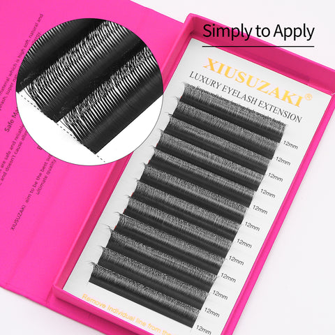 XIUSUZAKI Narrow 5D W Eyelash Extension