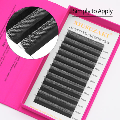 XIUSUZAKI Narrow 4D W Eyelash Extension