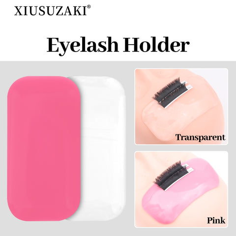 XIUSUZAKI Silicone False Eyelash Extension Holder Lsolated Patches Maquiagem Forehead Lash Cilios Pads Makeup Organizer