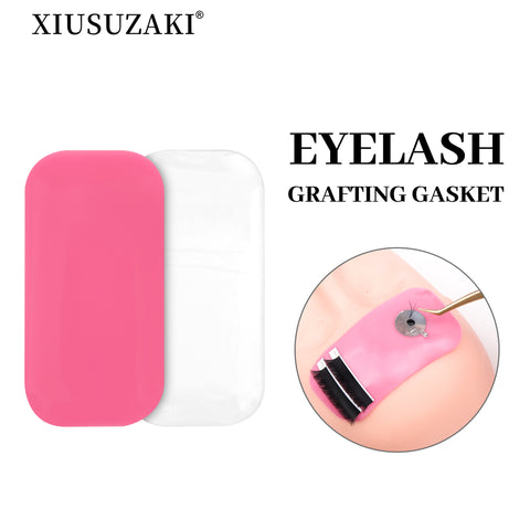 XIUSUZAKI Silicone False Eyelash Extension Holder Lsolated Patches Maquiagem Forehead Lash Cilios Pads Makeup Organizer