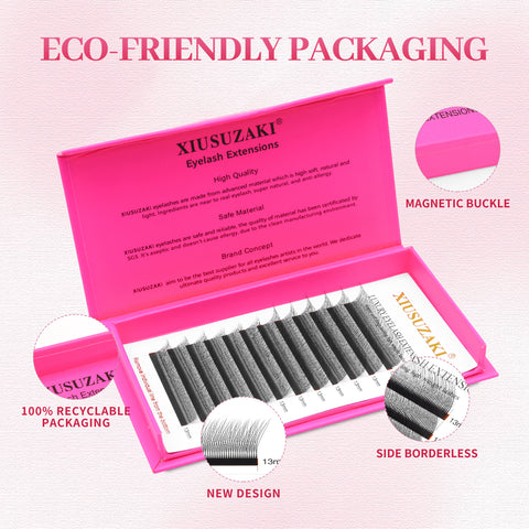XIUSUZAKI Slanted 5-Leaf Clover Lash Extensions