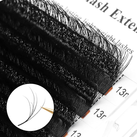 XIUSUZAKI Double Layer 3-Leaf Clover Lash Extensions
