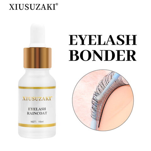 XIUSUZAKI 15ml Lashes Super Bonder For Eyelash Extension Bonder Private Label Grafting Eyelash Glue Quick Drying Long Last