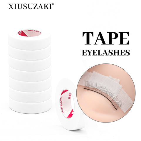 XIUSUZAKI Eyelash Extension Makeup 5 PCS/Set Breathable Easy to Tear Micropore Medical Tape Professional Supply Lashes Tape