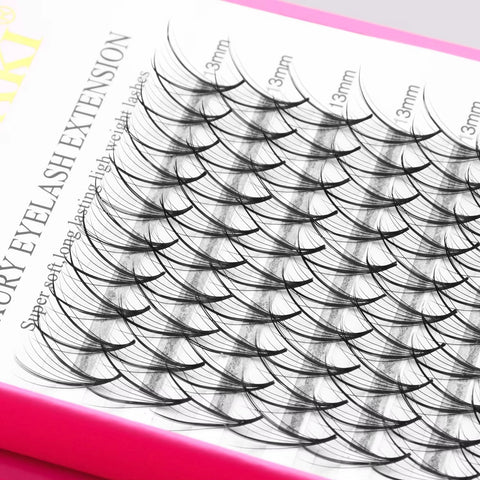 XIUSUZAKI New 9DW W Shape Lash Fans Volume Lashes