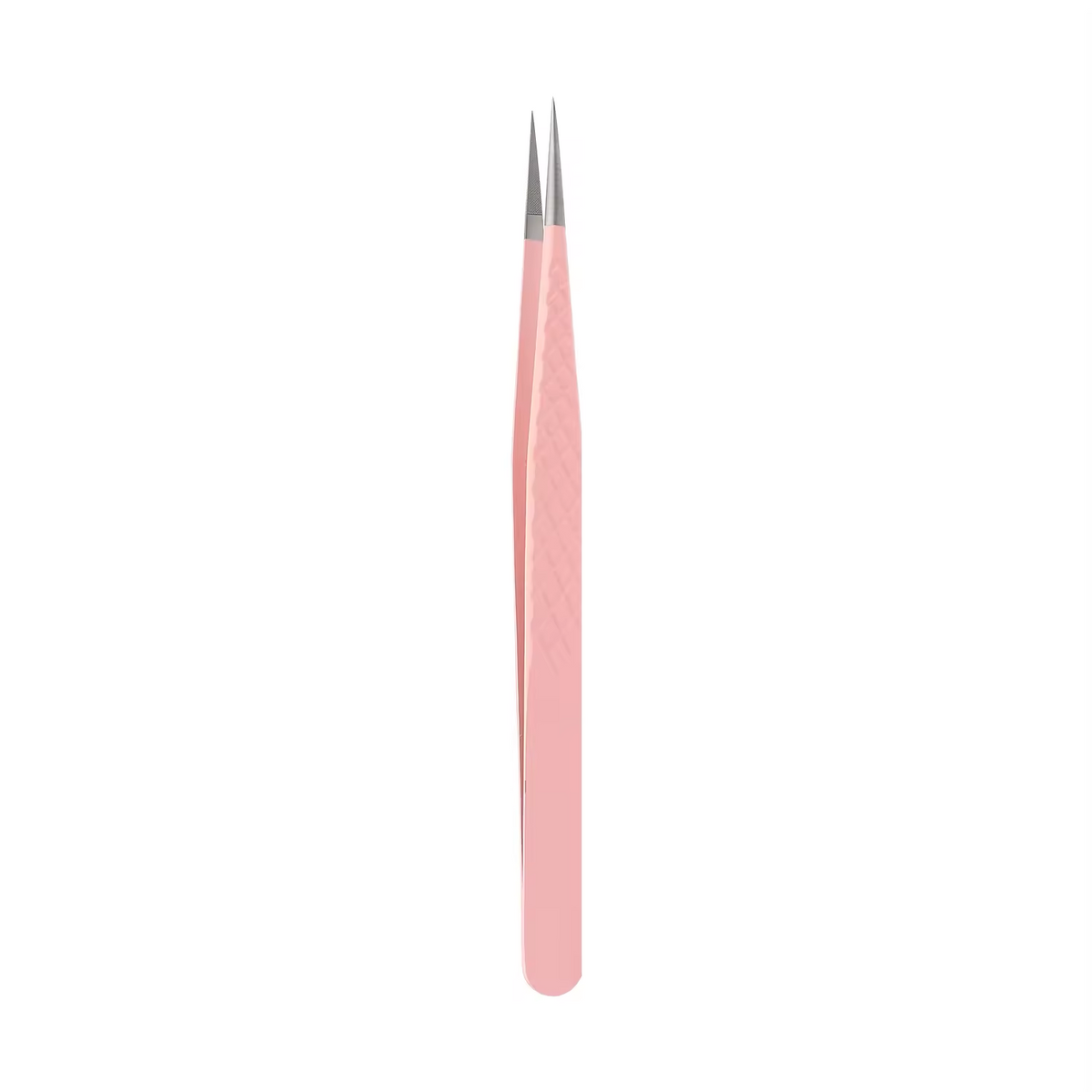 XIUSUZAKI High Precision Eyelash Extension Tweezers, Stainless Steel Pink 3D Lash Precision Clip for Eyelash Makeup