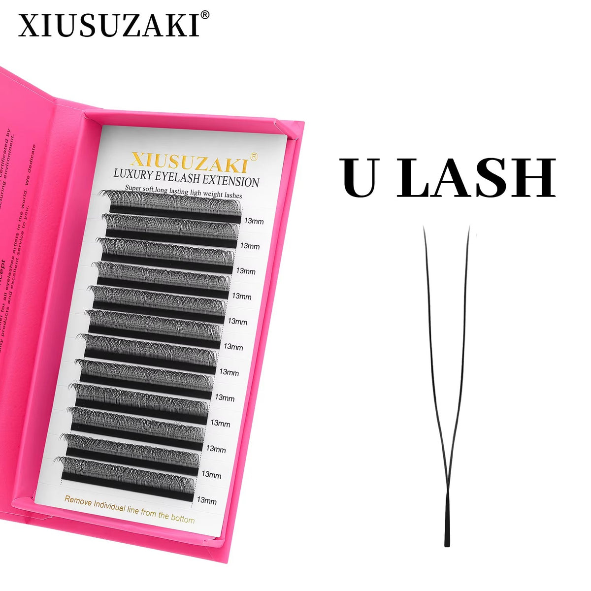 XIUSUZAKI U Lash Eyelash Extensions