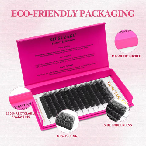 XIUSUZAKI U Lash L / LU Curl Eyelash Extensions