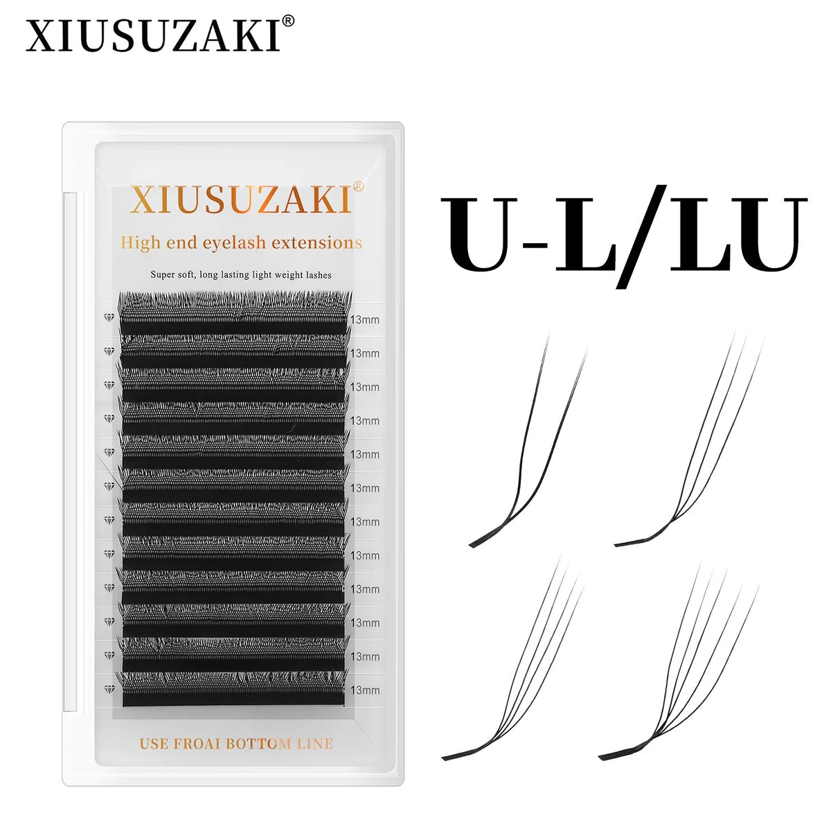 XIUSUZAKI U Lash L / LU Curl Eyelash Extensions