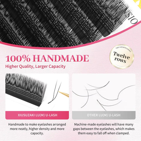 XIUSUZAKI U Lash L / LU Curl Eyelash Extensions