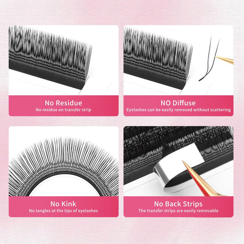 XIUSUZAKI U Lash L / LU Curl Eyelash Extensions
