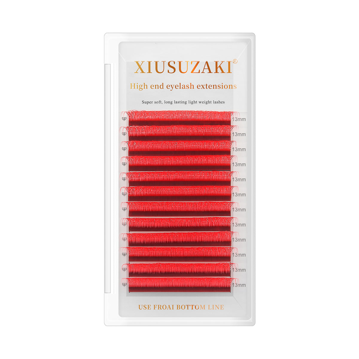XIUSUZAKI W Shape Colored Volume Lashes