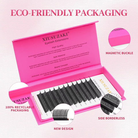 XIUSUZAKI Slanted YY Lash Extensions